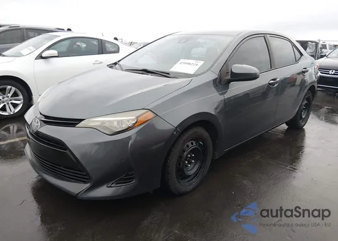 2017 Toyota Corolla Le z USA, uszkodzony, nr VIN 2T1BURHE4HC848773